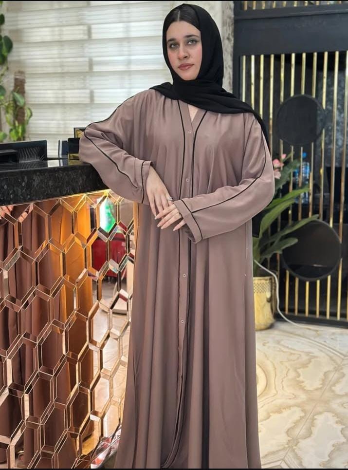 PIPING ABAYA SET