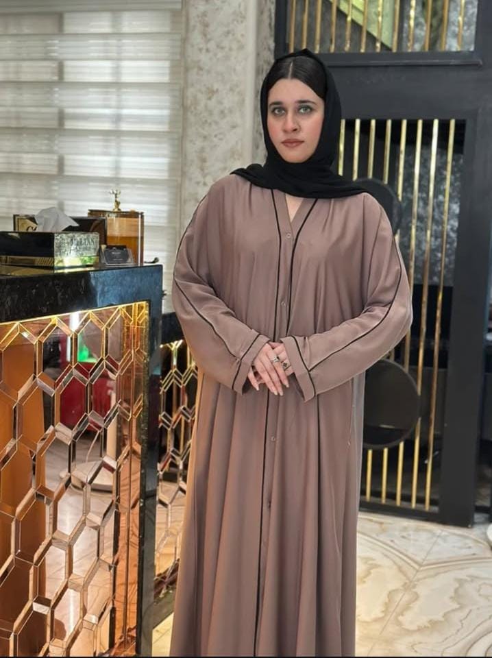 PIPING ABAYA SET